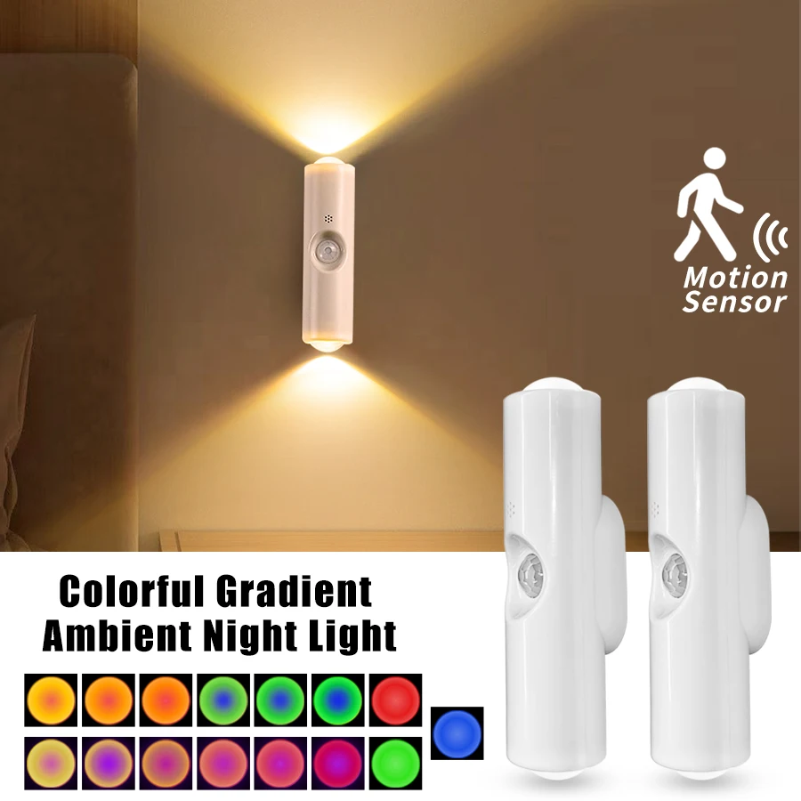 Smart Home Utilities - LED Motion Sensor Night Light RGB