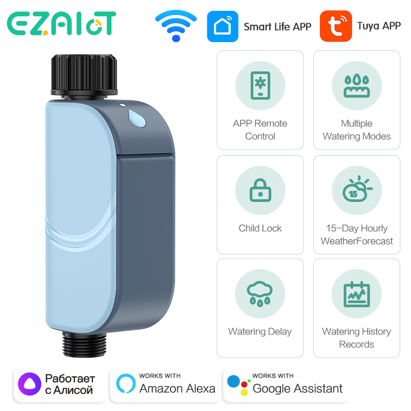 Smart Home Ecosystems - Smart Tuya WIFI Garden Watering Timer