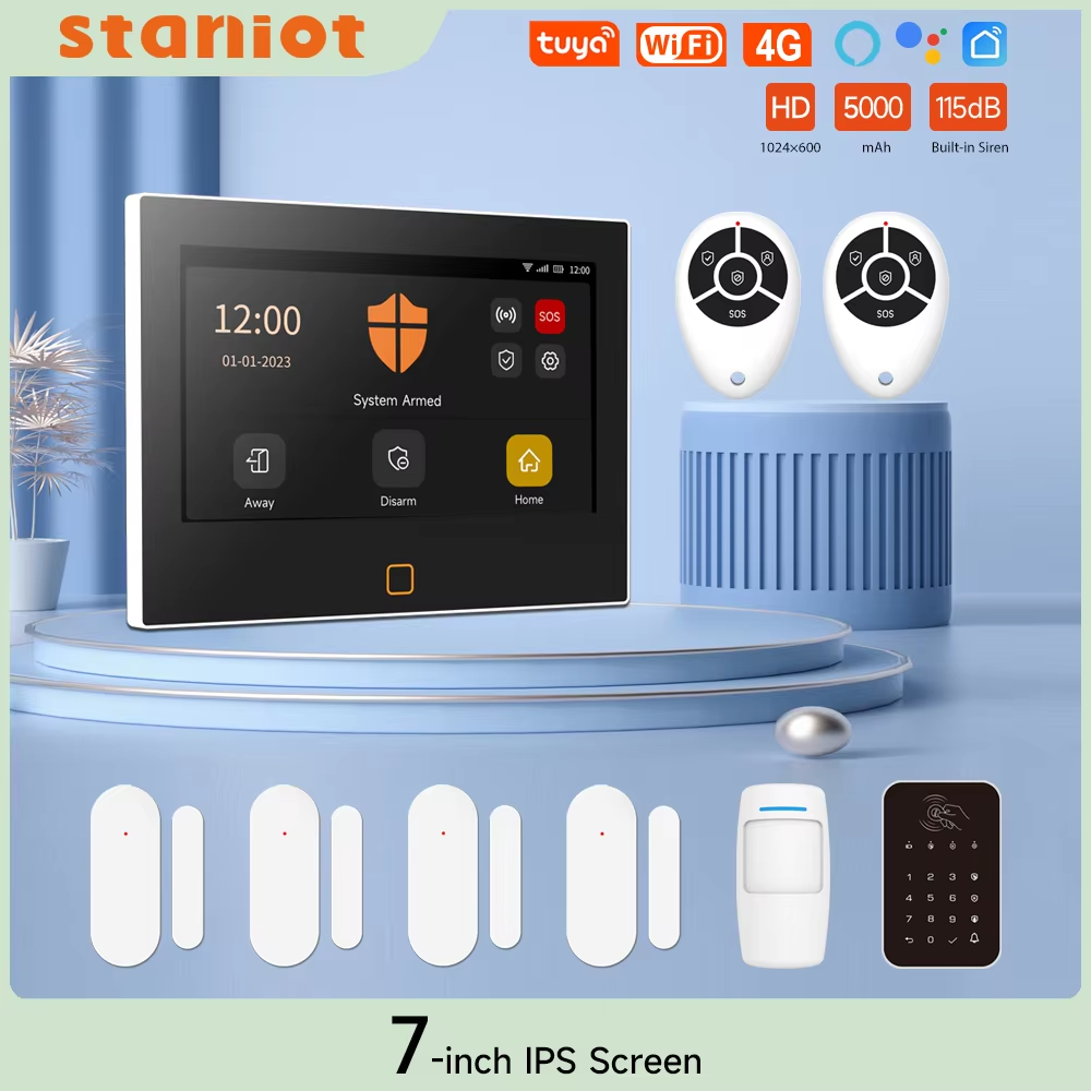 Smart Home Full System - Staniot 7 inch HD Alarm System