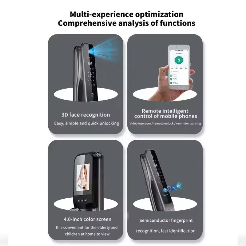 HX5 Smart Door Lock 3D Face Re - Smart Door Lock review and price