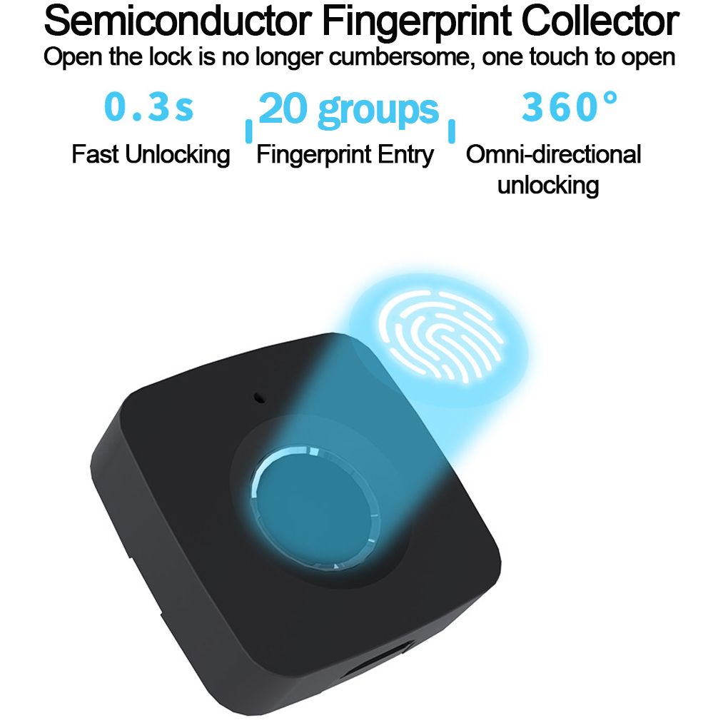Fingerprint Lock Keyless Cabin - Smart Door Lock review and price