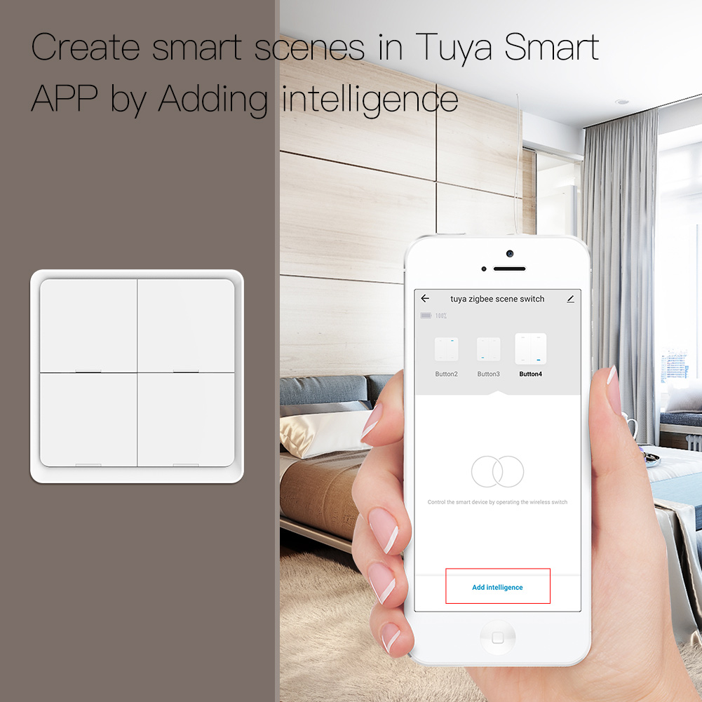 MOES ZigBee Wireless 12 Scene  - Tuya Smart Switch review and price