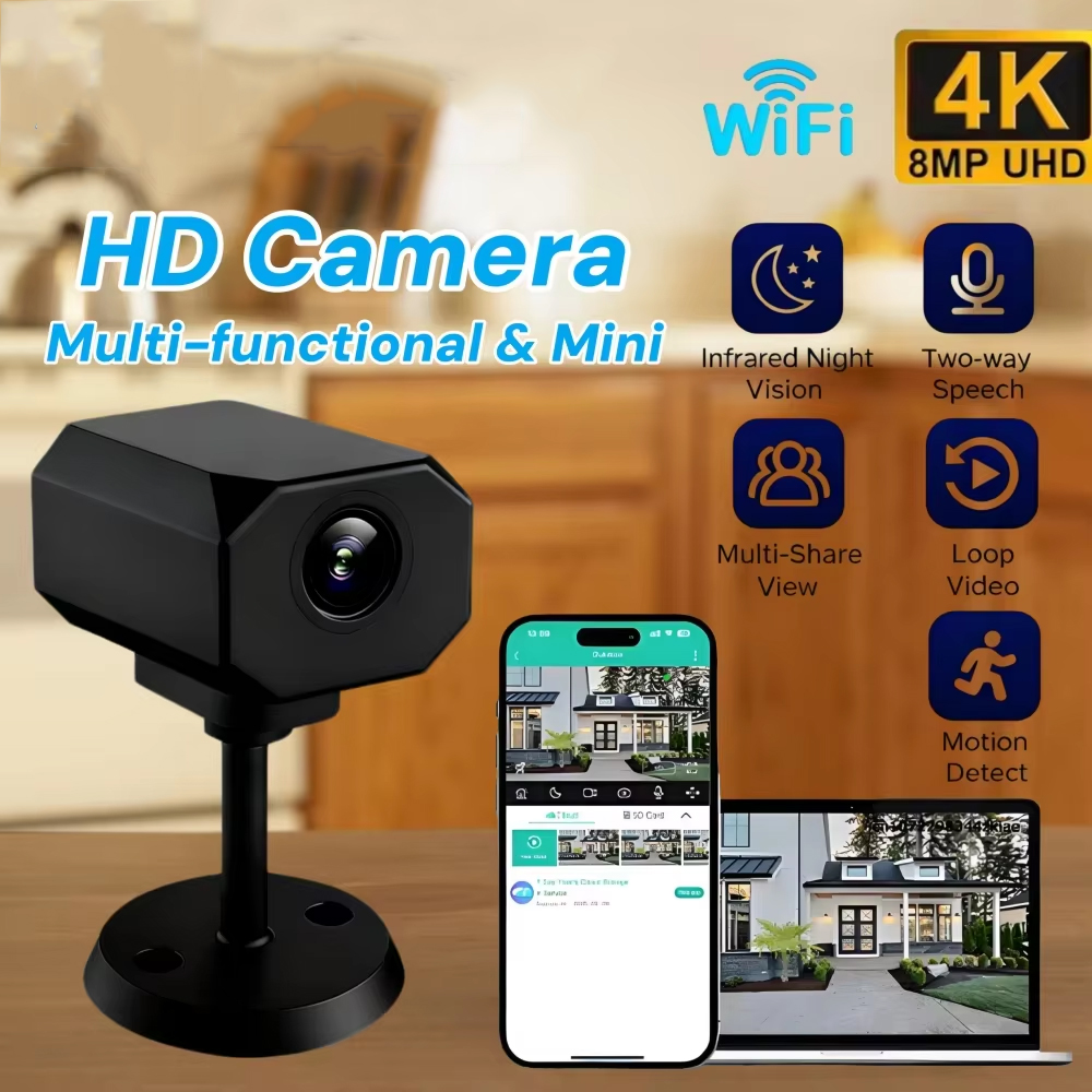 4K HD WiFi Security Camera for - Smart Home Camera review and price
