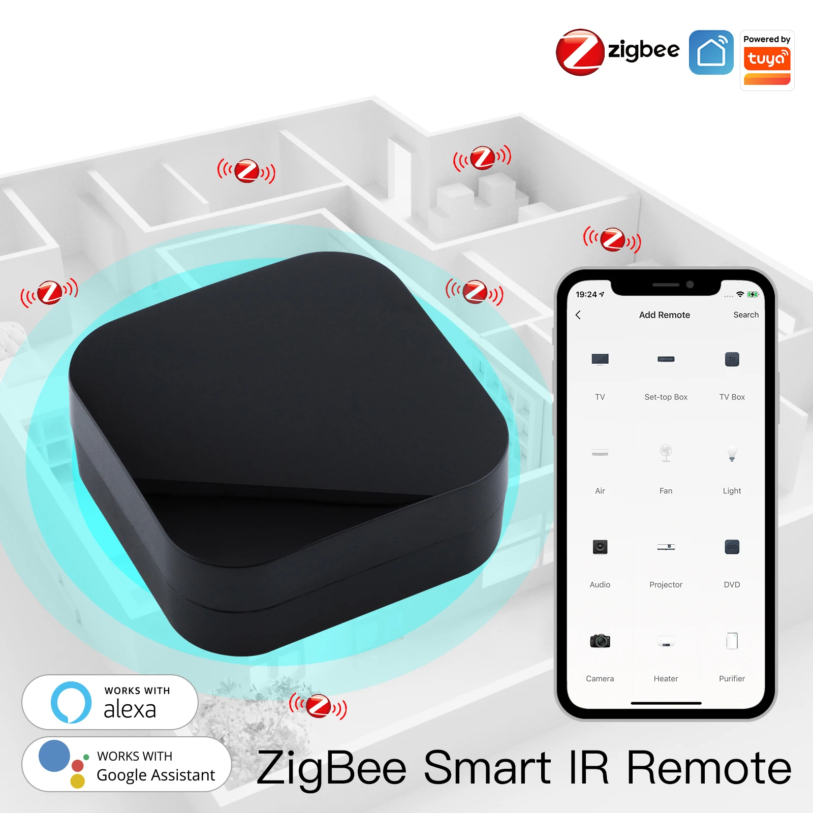 Zigbee Smart IR Remote Control - Smart Home Improvement review and price