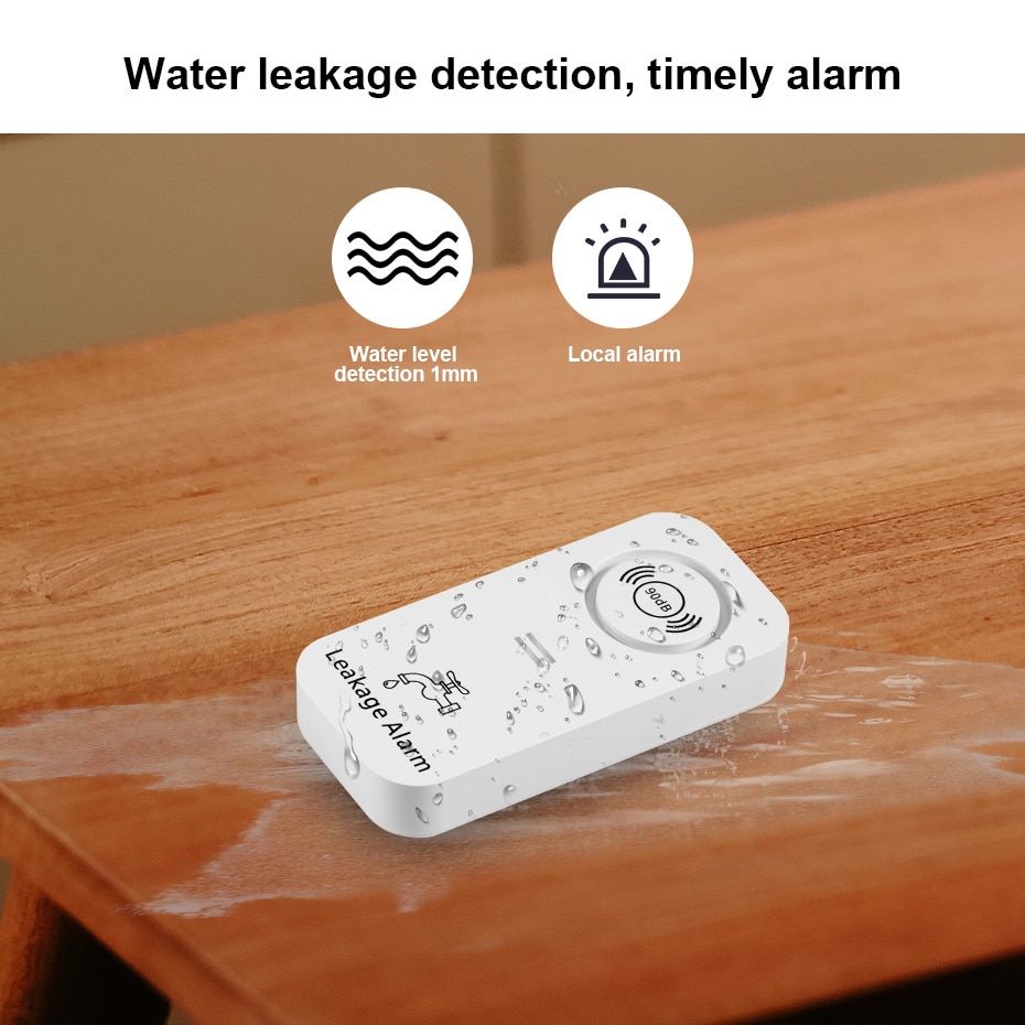 KERUI Wireless Water Sensor 90 - Wifi Water Leak Detector review and price