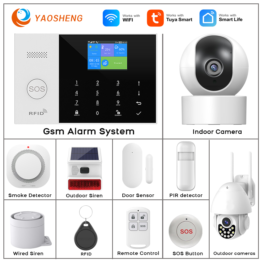 4G Alarm System Security Home  - Smart Home Full System review and price