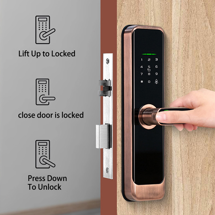 Digital Smart Doorlock Passcod - Smart Door Lock review and price