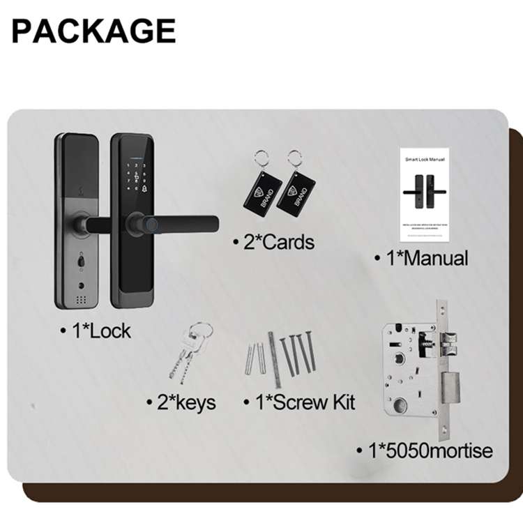Digital Smart Doorlock Passcod - Smart Door Lock review and price