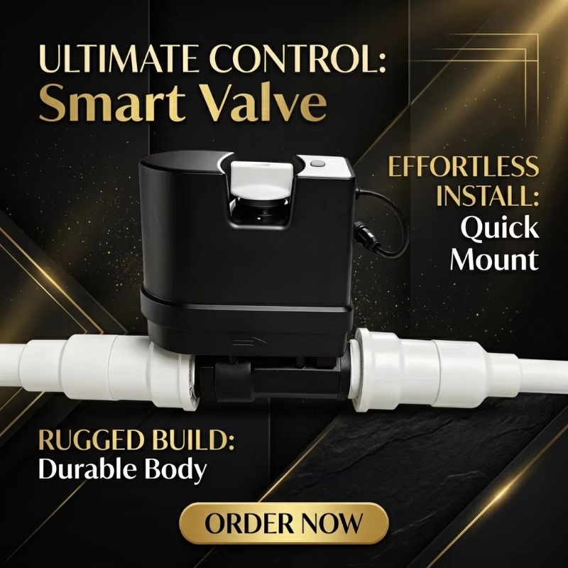 WiFi Smart Water Valve With Fl - Wifi Water Leak Detector review and price