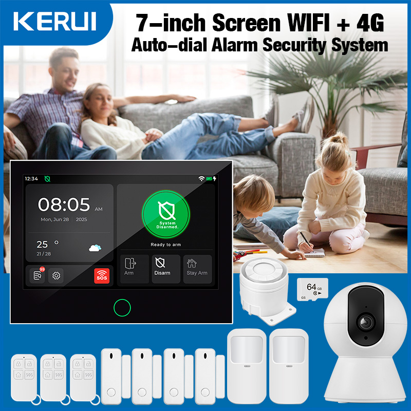 KERUI NEW 4G+WiFi Wireless Hom - Smart Home Full System review and price