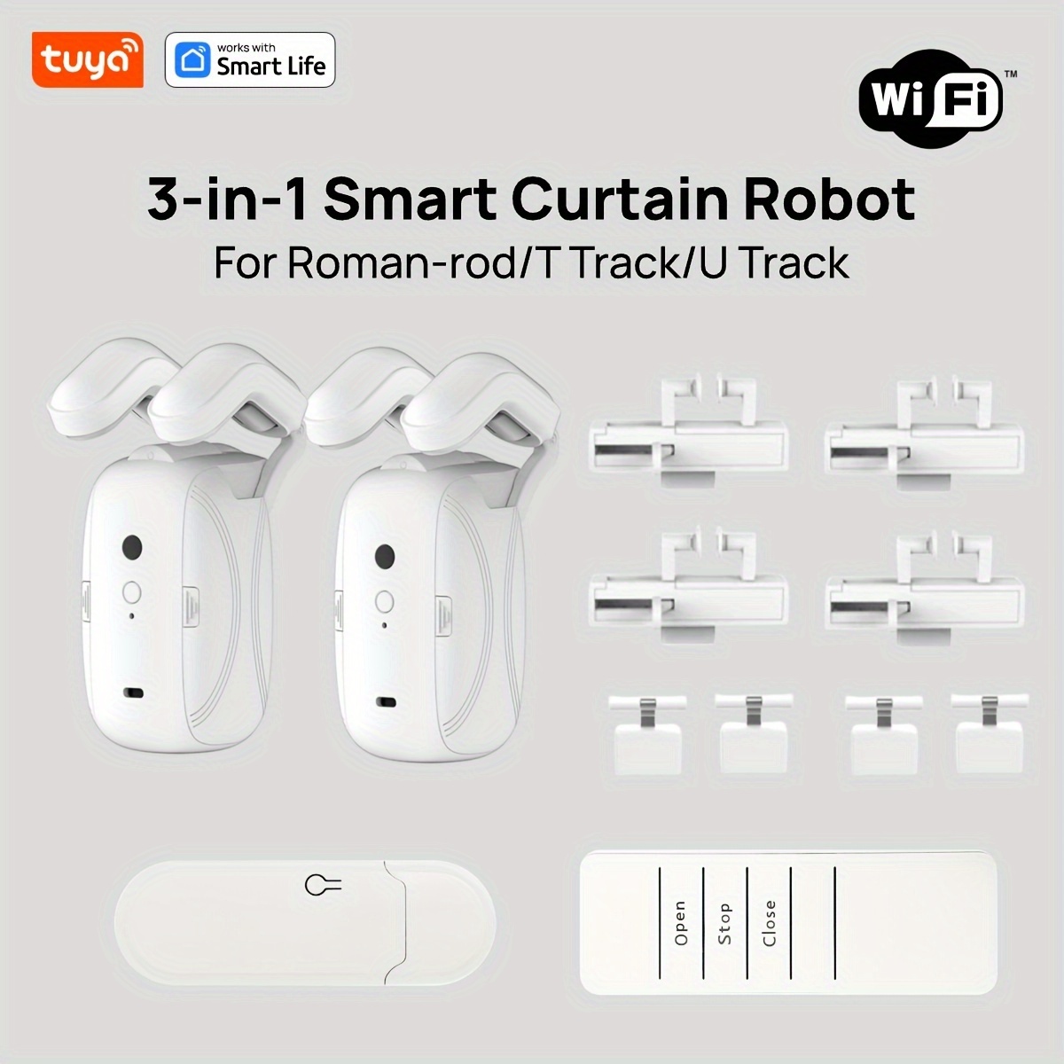 1/2PCS Tuya Smart WiFi Curtain - Smart Home Full System review and price