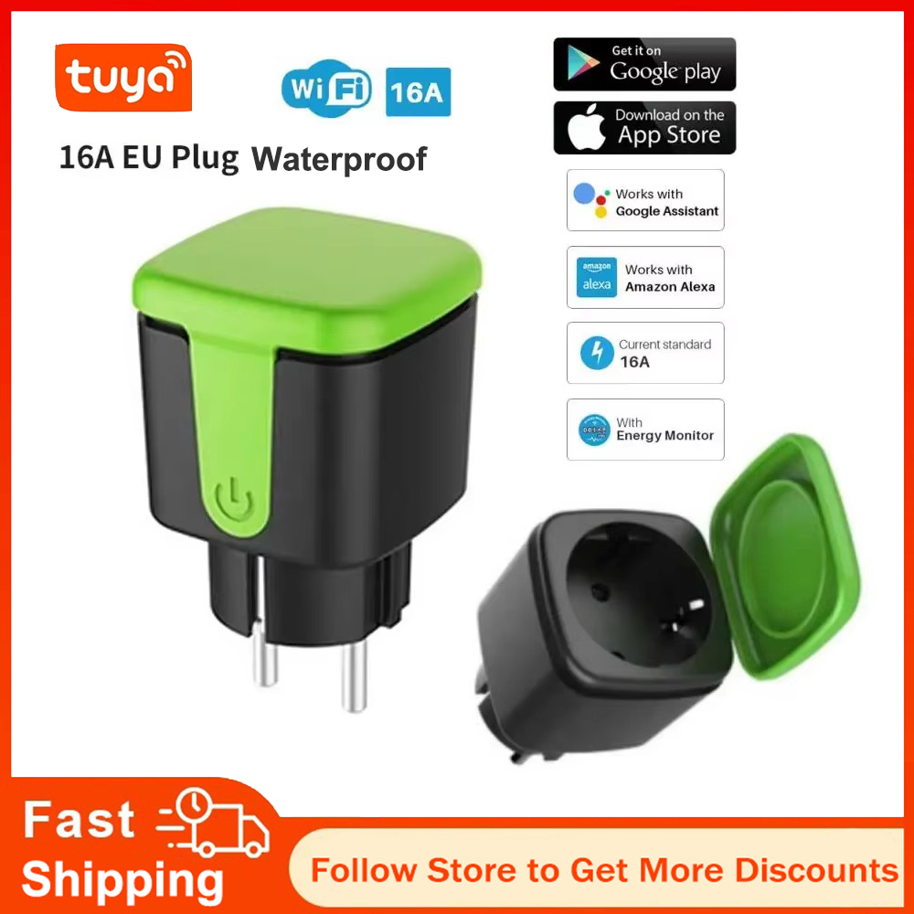 Tuya EU 16A WiFi Smart Waterpr - Smart Home Living review and price