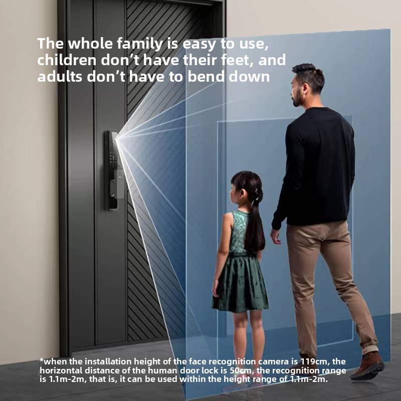 Fully Automatic Smart Lock EL6 - Smart Door Lock review and price