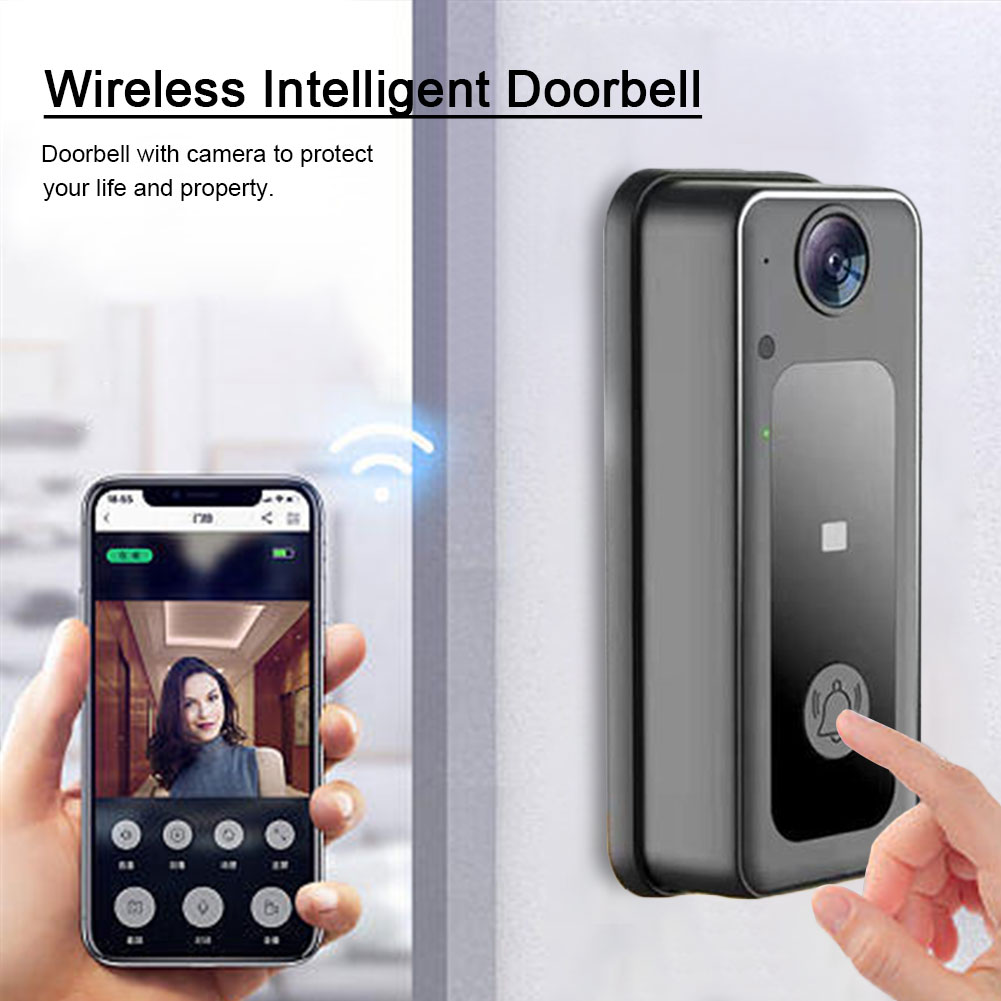Wireless Camera Doorbell Two-W - Smart Home Camera review and price