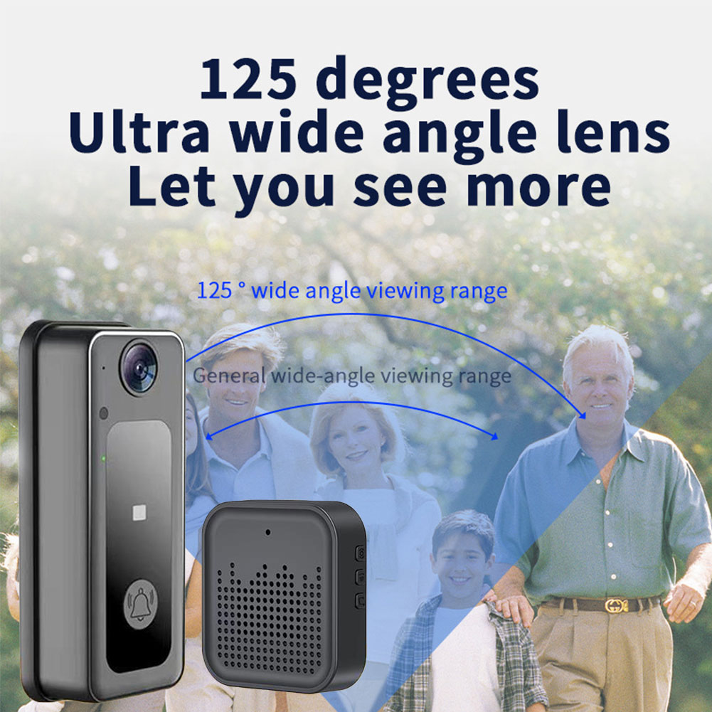 Wireless Camera Doorbell Two-W - Smart Home Camera review and price