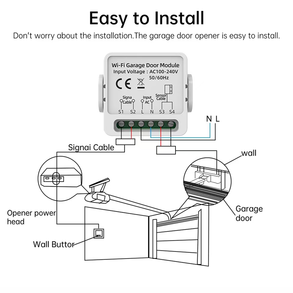 WiFi garage door controller fo - Smart Home Living review and price