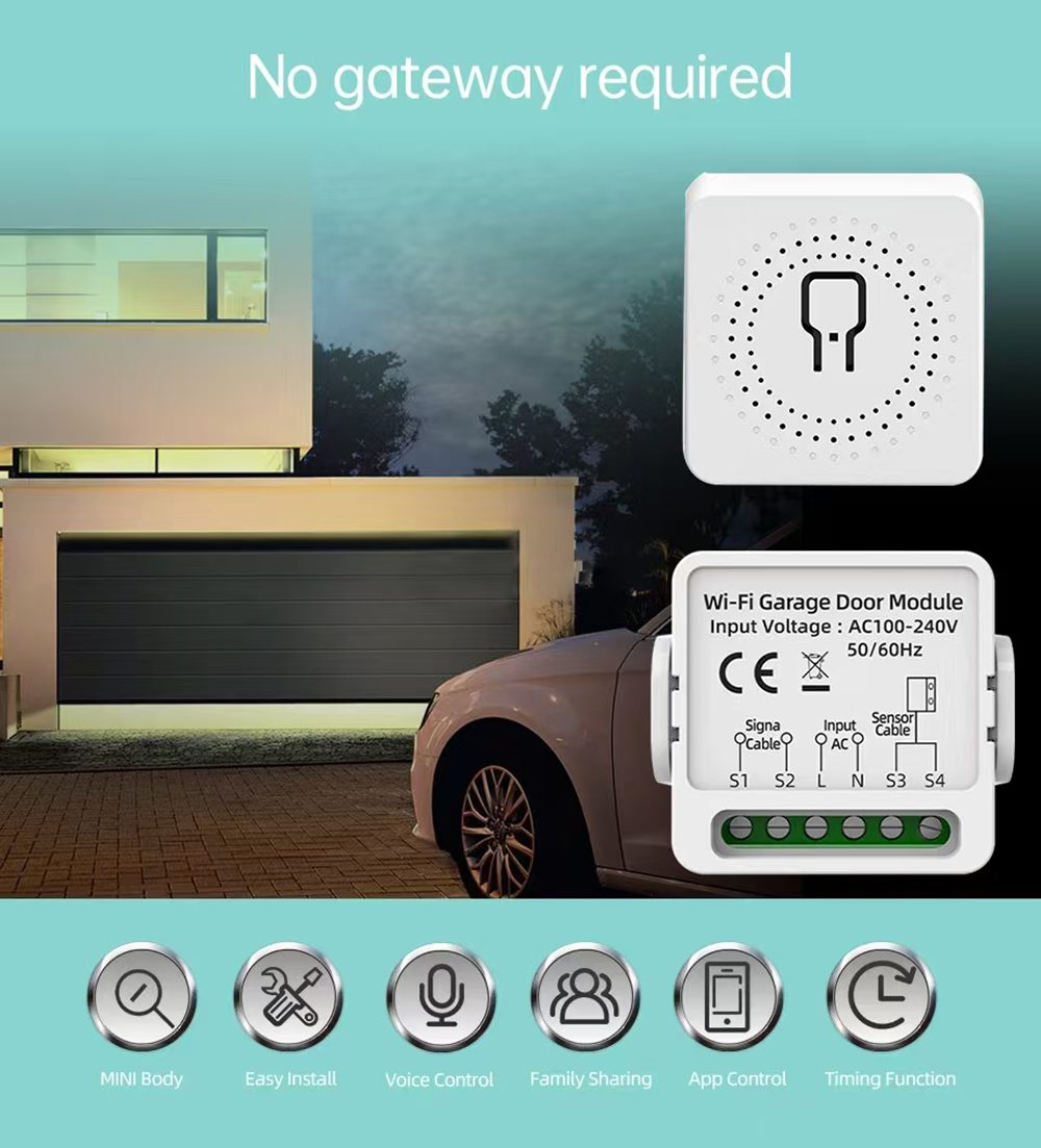 WiFi garage door controller fo - Smart Home Living review and price