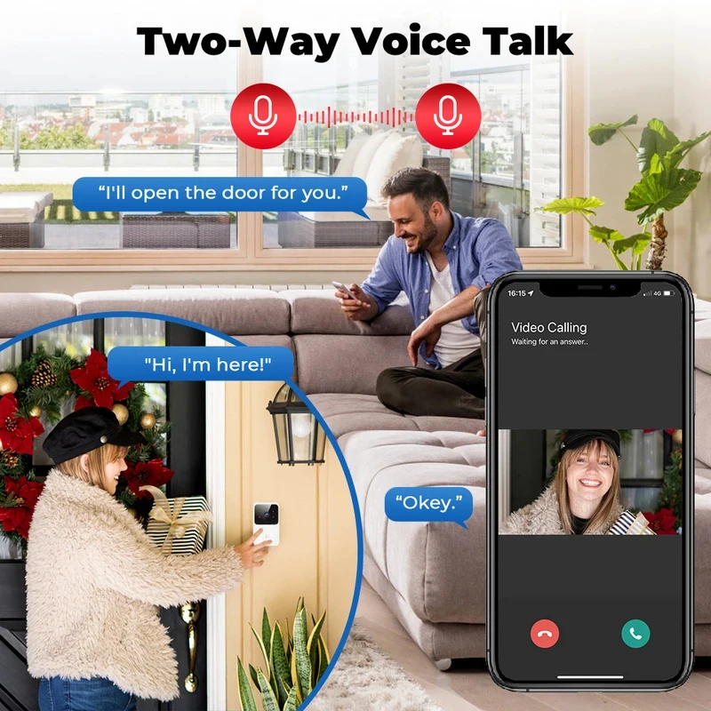 Smart Home WiFi Video Doorbell - Smart Home Ecosystems review and price