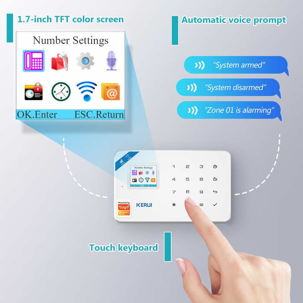 KERUI W181 Alarm System Secutr - Smart Home Full System review and price