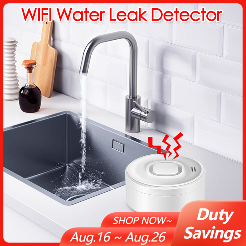 Smart WIFI Water Leak Detector - Wifi Water Leak Detector review and price