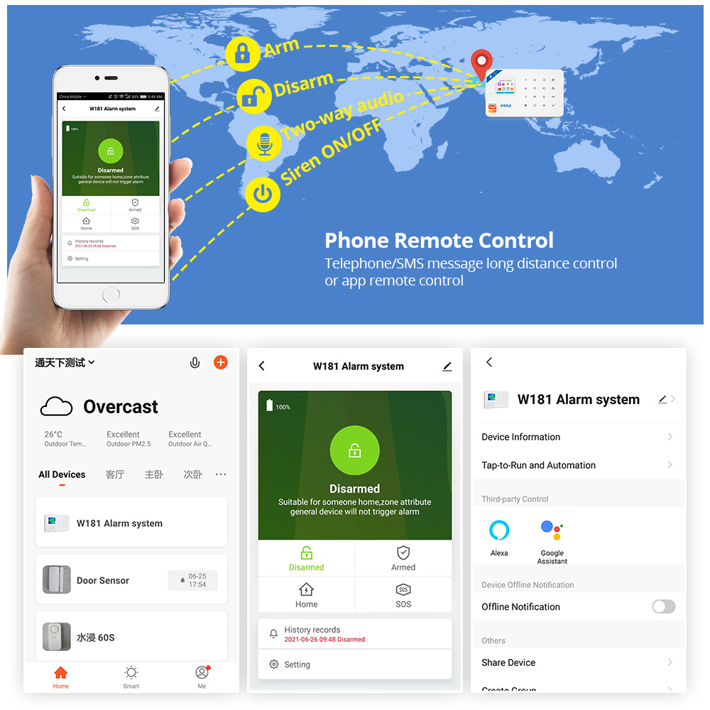 KERUI Security Alarm System Ki - Smart Home Full System review and price