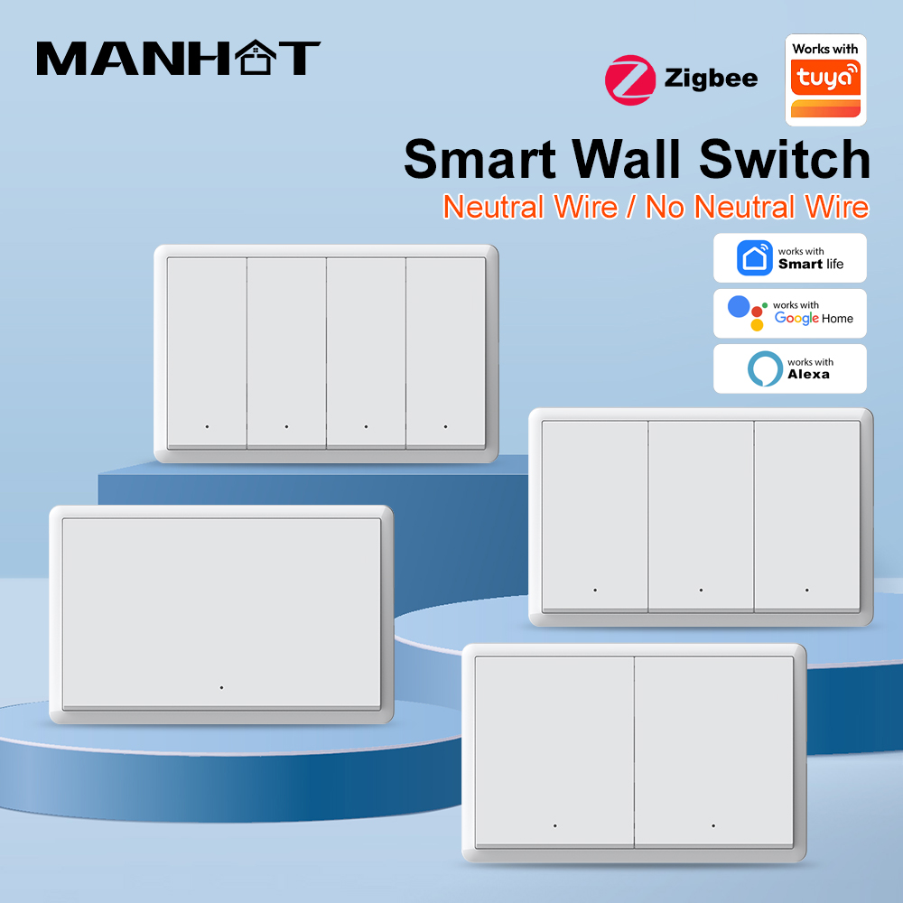 MANHOT ZigBee3.0 Smart Switch  - Tuya Smart Switch review and price