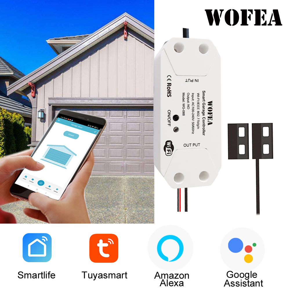 Wofea Tuya Smart WIFI 2.4G Gar - Smart Home Vimar review and price