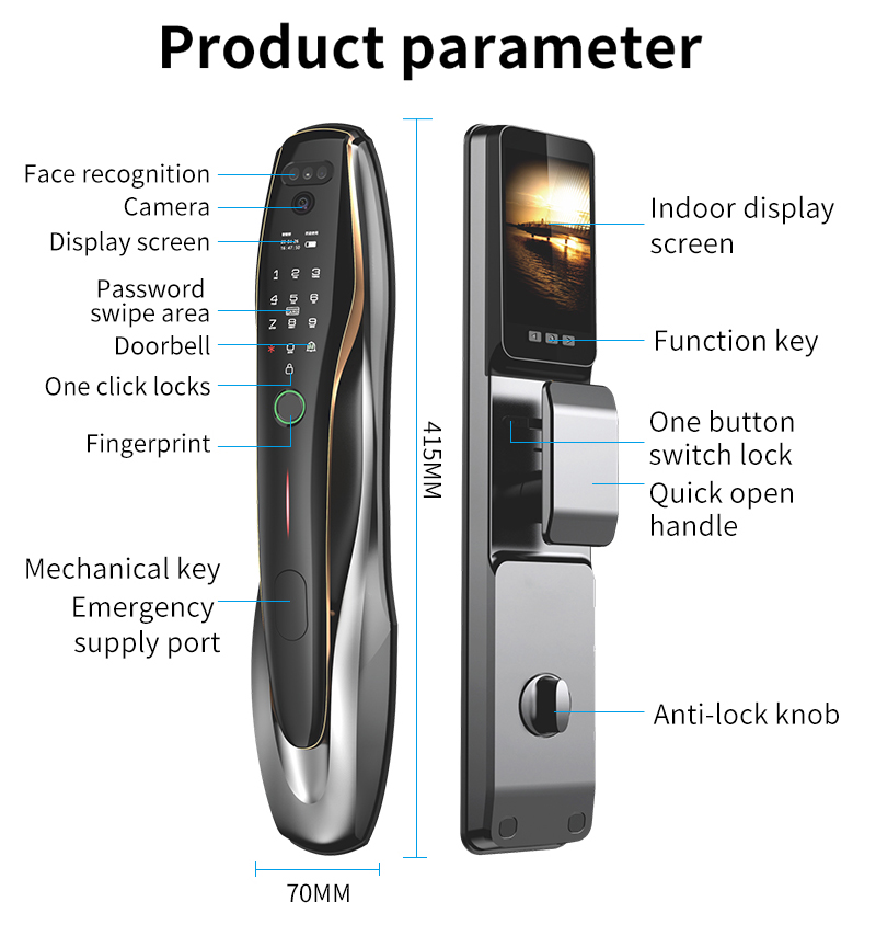 TYSH Tuya Security Fingerprint - Smart Home Camera review and price